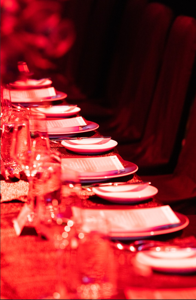 ABCA Gala Dinner setting