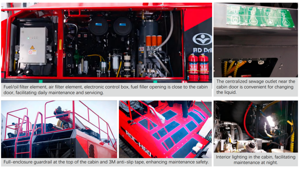 Black Diamond Drilling BD-H65 Convenient Servicing